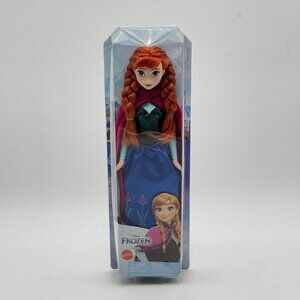New Disney Frozen Anna Mattel Fashion Doll Girls Toy Collectible Fun Cute